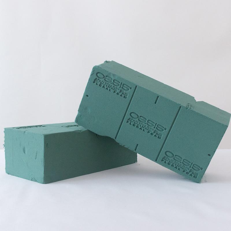 Oasis wet floral foam brick