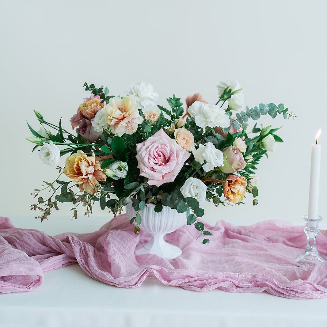 White Lace Chalice Plastic Compote