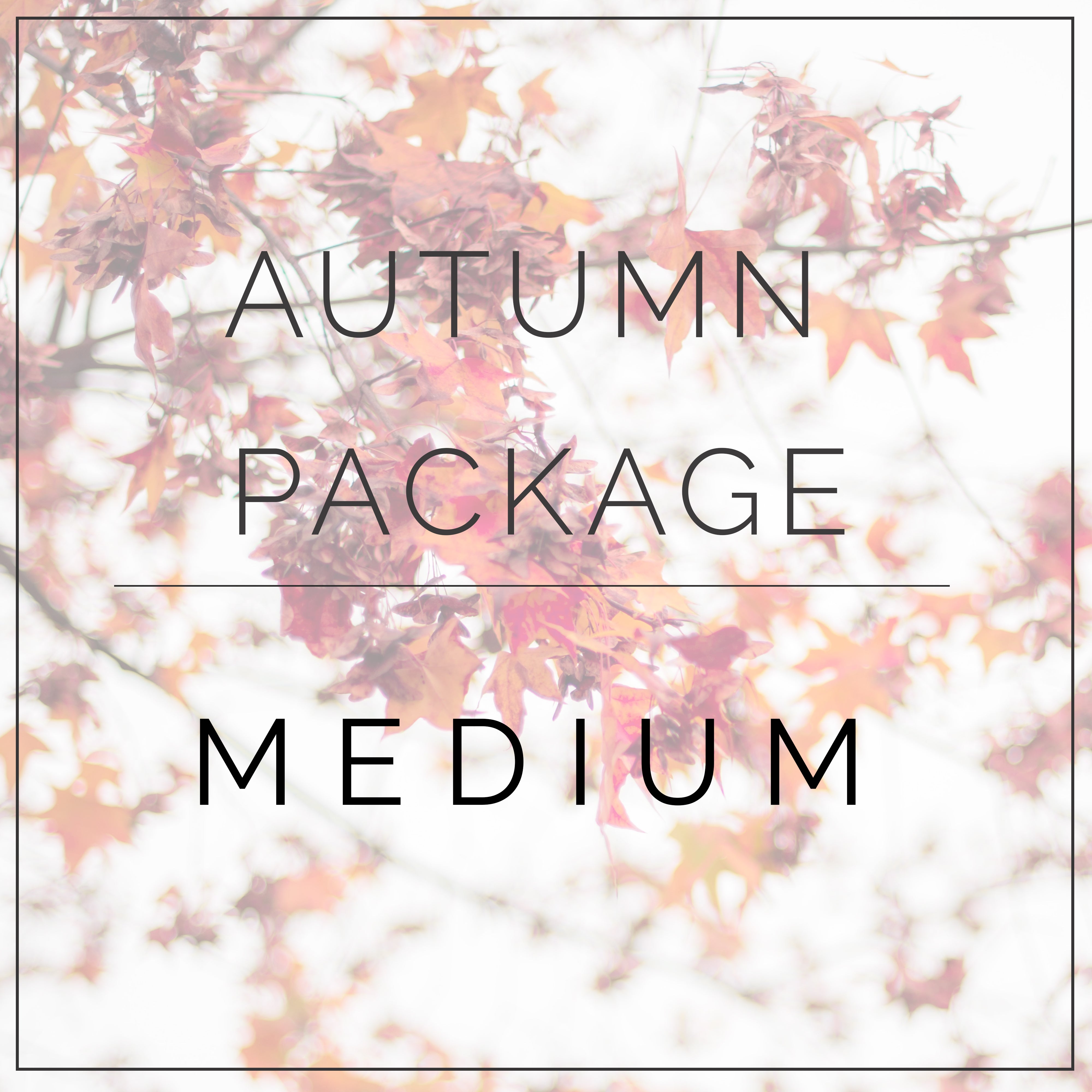 autumn and fall diy flower wedding packages