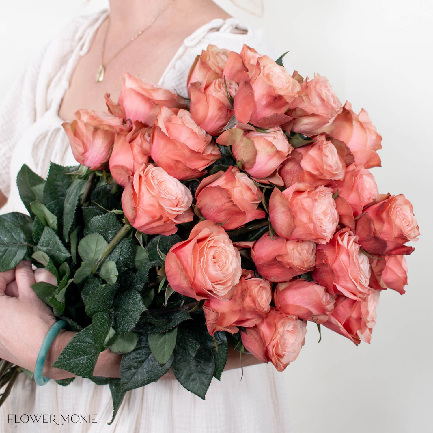 kahala terracotta bulk roses for weddings