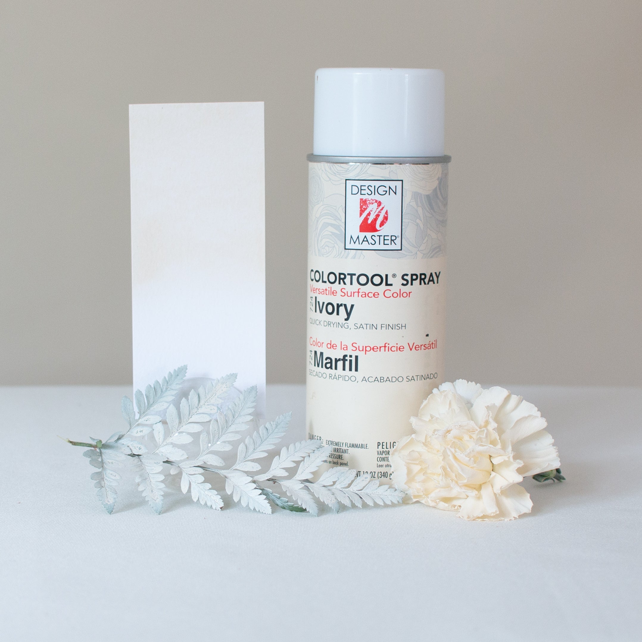 Ivory Design Master Colortool Floral Spray Paint